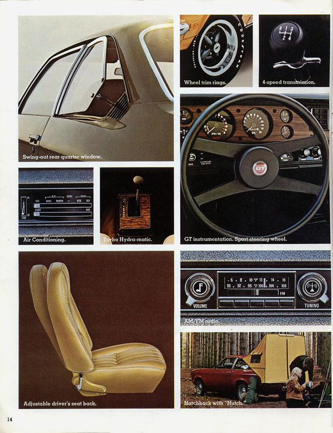 1973 Chevrolet Vega Brochure Page 1